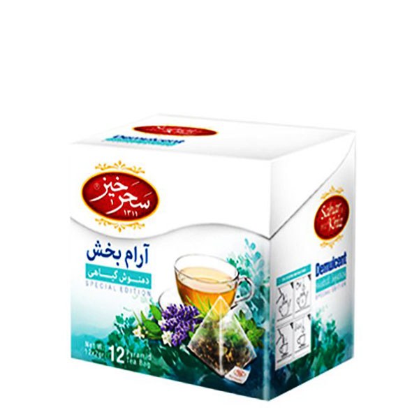 دمنوش آرام بخش گیاهی 12 عددی سحرخیز - دمنوش آرام بخش گیاهی 12 عددی سحرخیز
